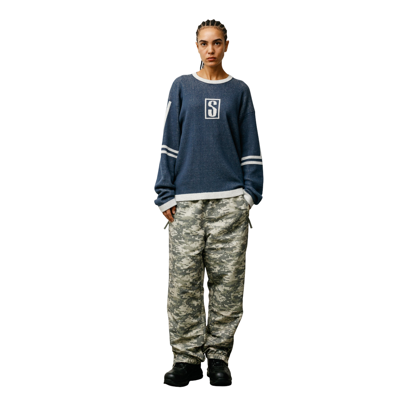 Stussy Alpine Sweater Blue